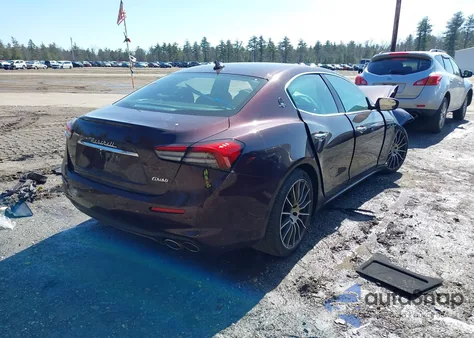 2021 Maserati Ghibli S Granlusso from USA, damaged, VIN ZAM57YSL1M1362051